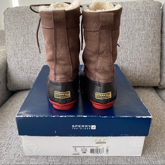 Sperry x JCrew Top-Sider Tall Shearwater Boots - Picture 4 of 12